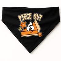 Piece Out Pumpkin Pie Funny USA-Made Doggie Bandana