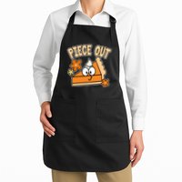 Piece Out Pumpkin Pie Funny Apron