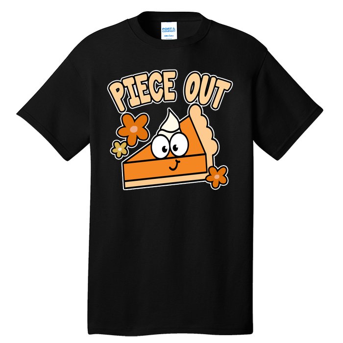 Piece Out Pumpkin Pie Funny Tall T-Shirt