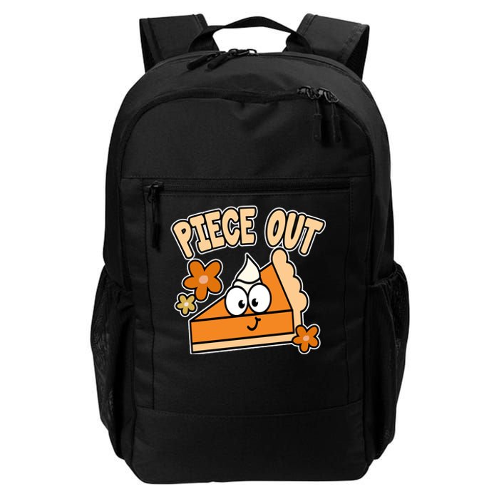 Piece Out Pumpkin Pie Funny Daily Commute Backpack