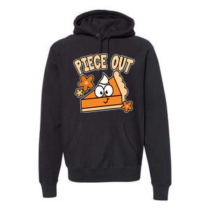 Piece Out Pumpkin Pie Funny Premium Hoodie