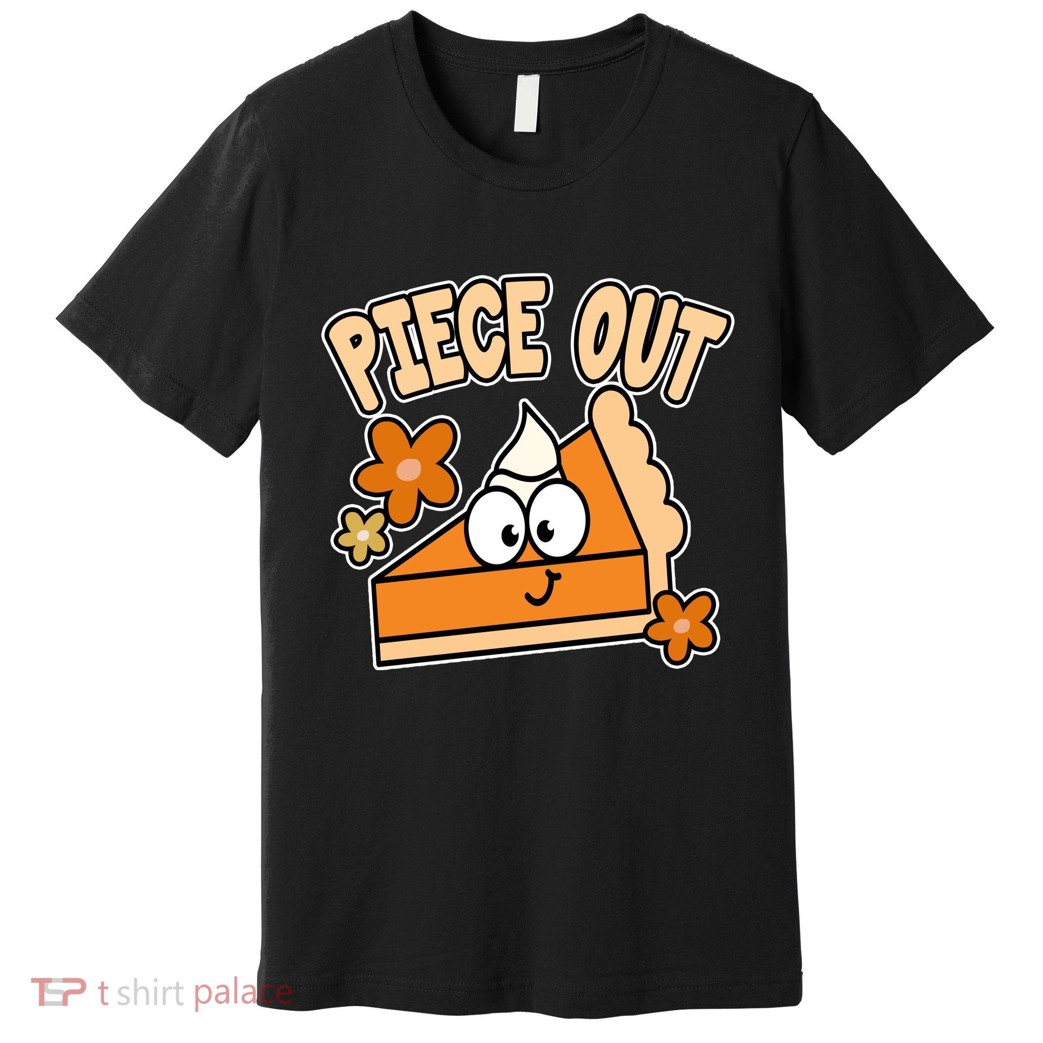 Piece Out Pumpkin Pie Funny Premium T-Shirt