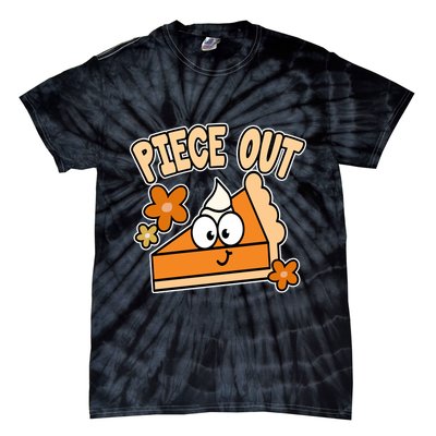 Piece Out Pumpkin Pie Funny Tie-Dye T-Shirt