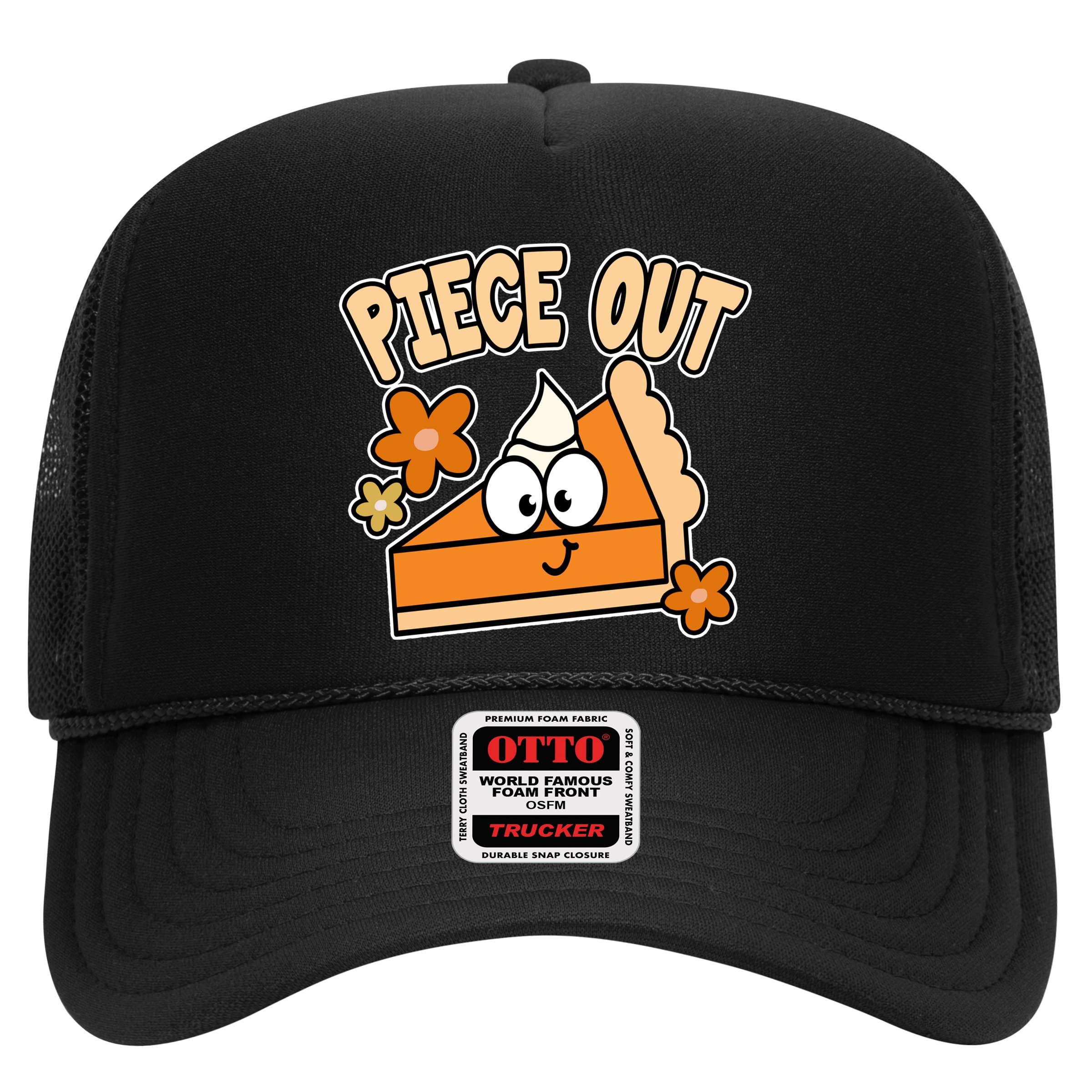 Piece Out Pumpkin Pie Funny Hat