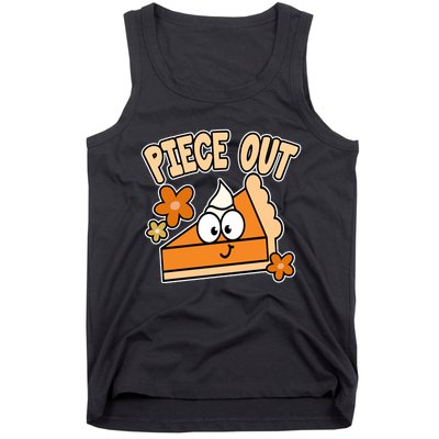 Piece Out Pumpkin Pie Funny Tank Top