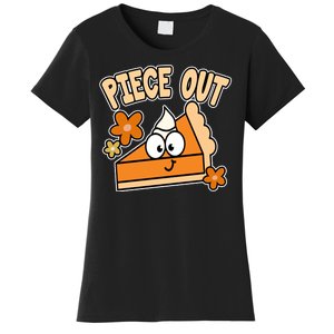 Piece Out Pumpkin Pie Funny Women's T-Shirt