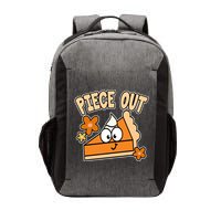 Piece Out Pumpkin Pie Funny Vector Backpack