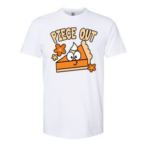 Piece Out Pumpkin Pie Funny Softstyle CVC T-Shirt