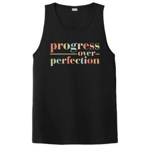 Progress Over Perfection Back to School Teacher PosiCharge Competitor Tank