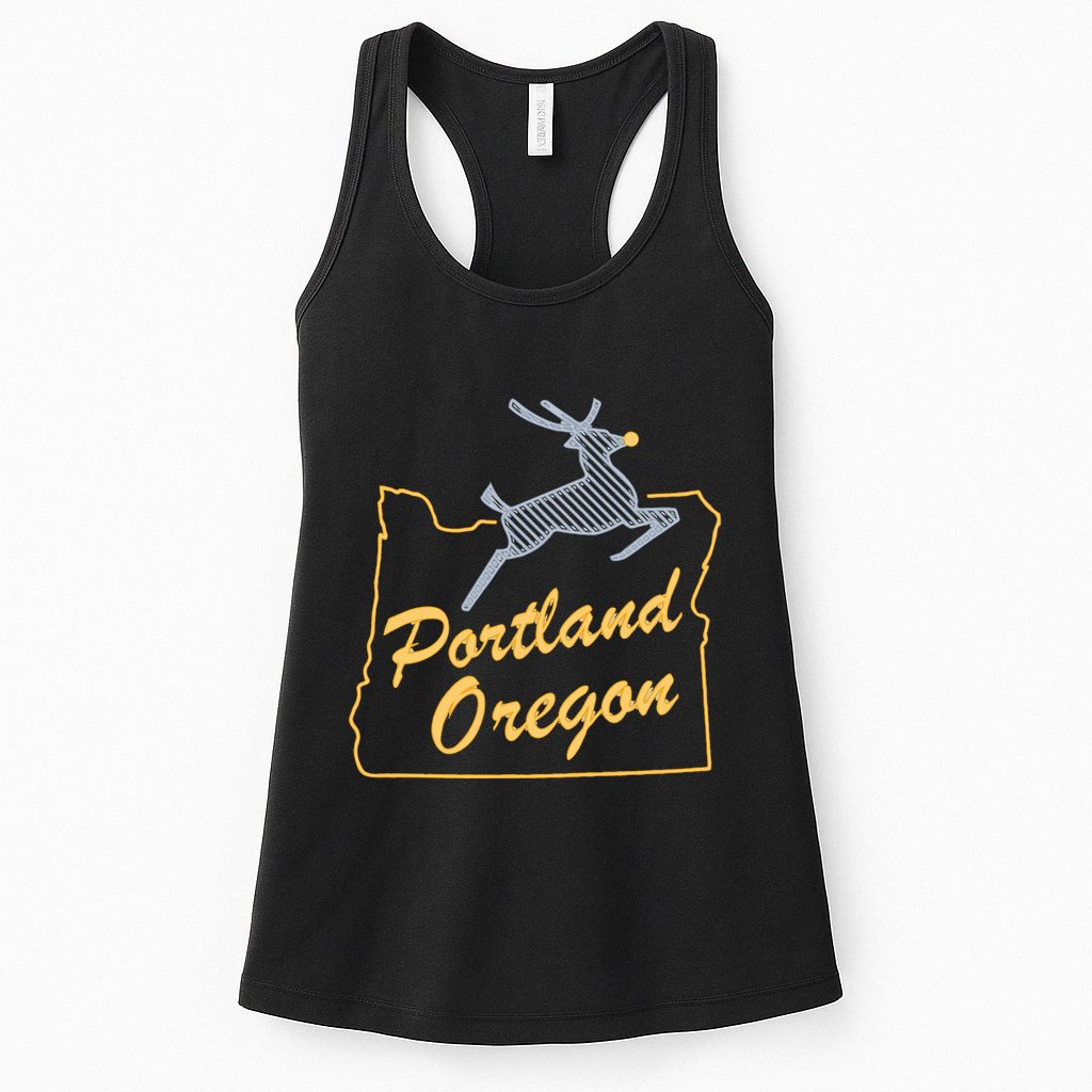 Portland Oregon Womens Tank Top