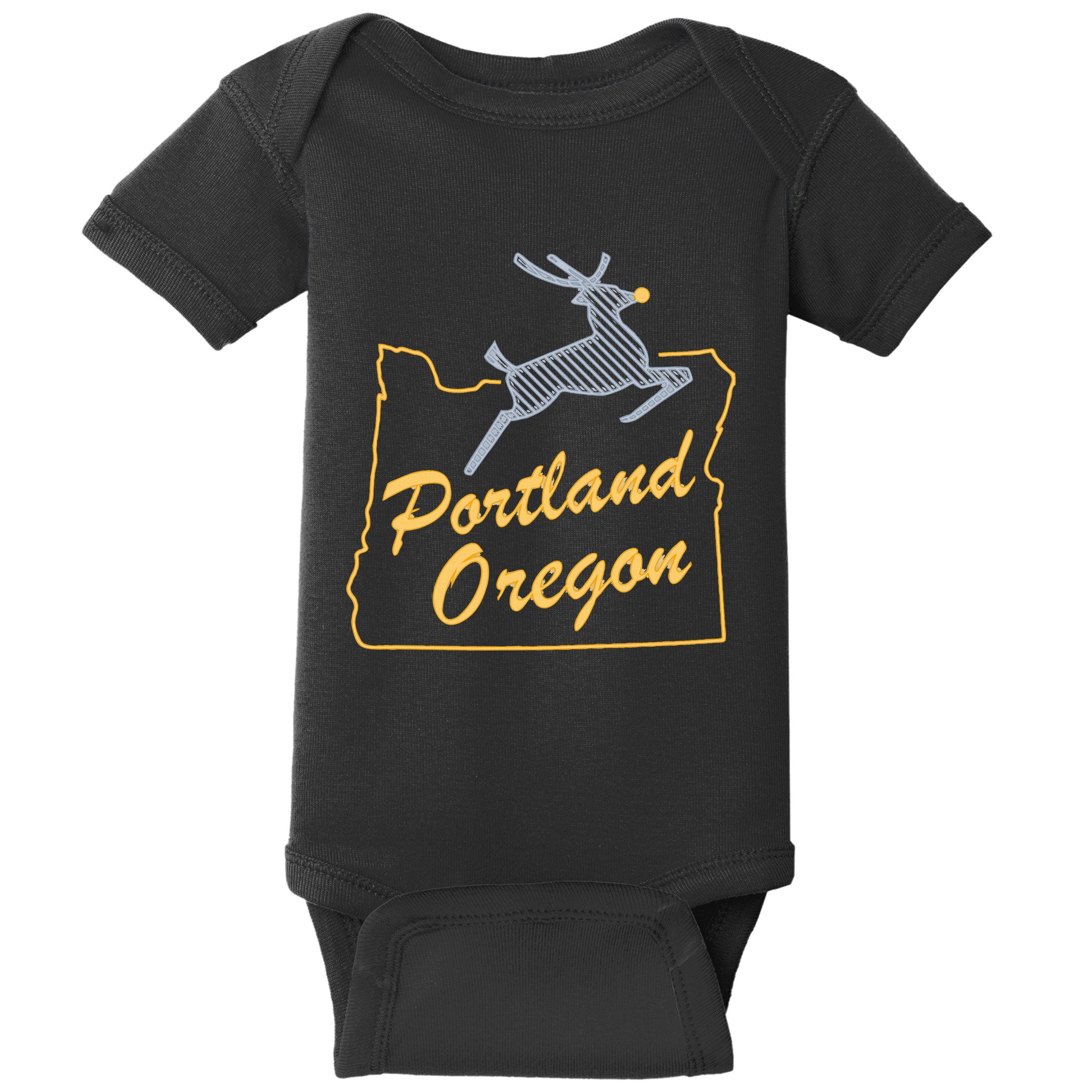 Portland Oregon Baby Bodysuit