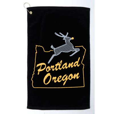 Portland Oregon Golf Towel