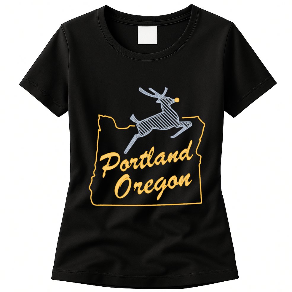 Portland Oregon Womens T-Shirt