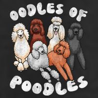 Poodle Of Poodles Poodle Lover Cool Comfort Performance Bucket Hat