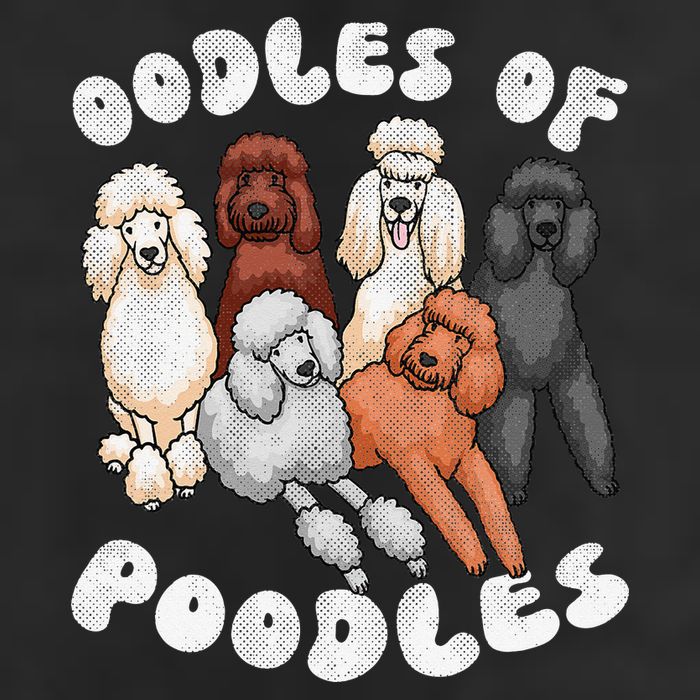 Poodle Of Poodles Poodle Lover Cool Comfort Performance Bucket Hat