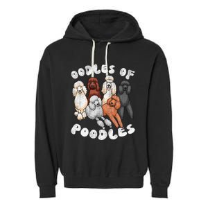 Poodle Of Poodles Poodle Lover Garment-Dyed Fleece Hoodie