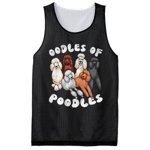 Poodle Of Poodles Poodle Lover Mesh Reversible Basketball Jersey Tank