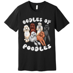 Poodle Of Poodles Poodle Lover Premium T-Shirt