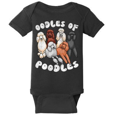 Poodle Of Poodles Poodle Lover Baby Bodysuit