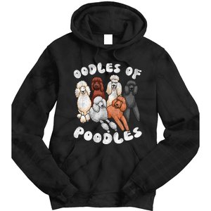 Poodle Of Poodles Poodle Lover Tie Dye Hoodie