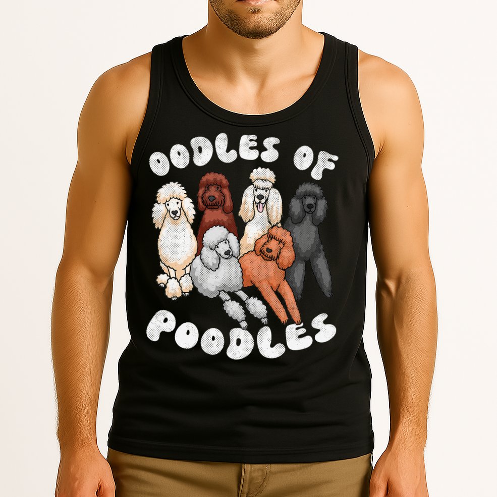 Poodle Of Poodles Poodle Lover Tank Top