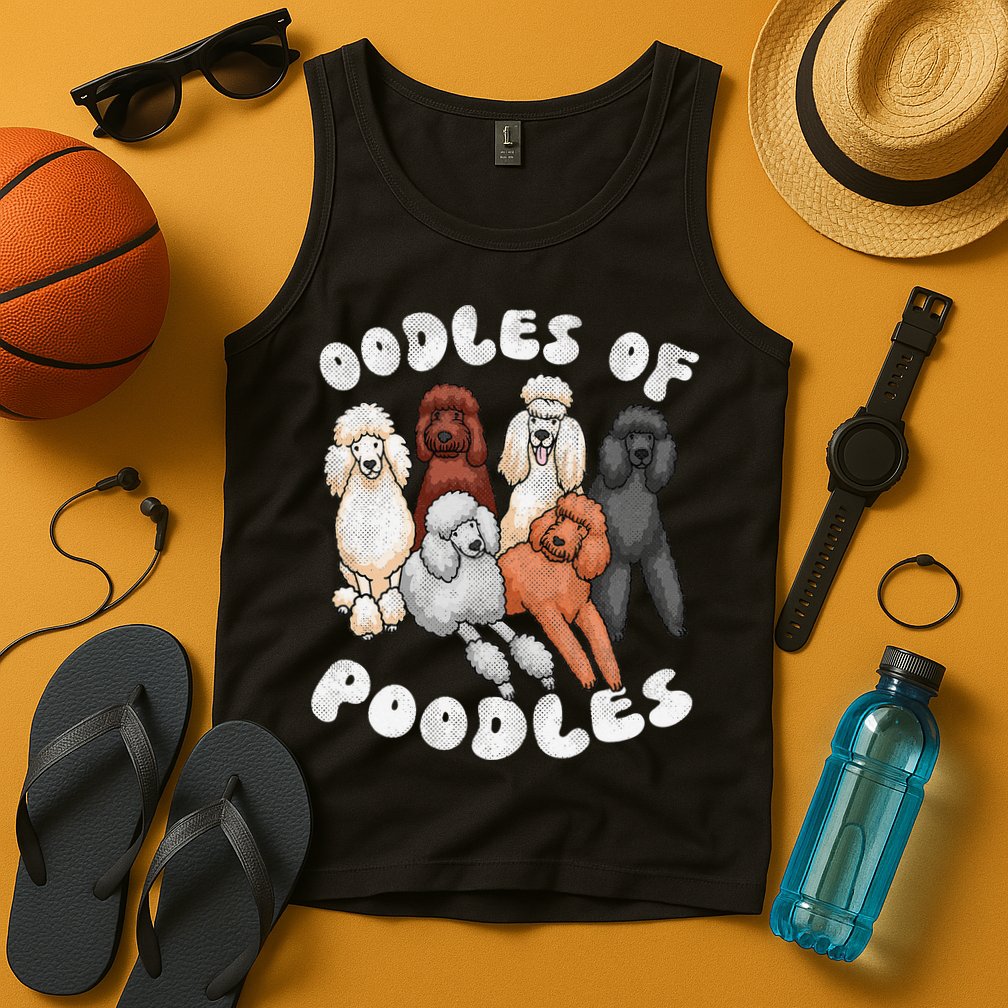 Poodle Of Poodles Poodle Lover Tank Top