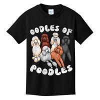 Poodle Of Poodles Poodle Lover Kids T-Shirt
