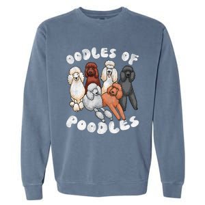 Poodle Of Poodles Poodle Lover Garment-Dyed Sweatshirt