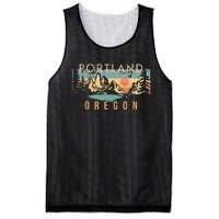 Portland Oregon Mesh Reversible Basketball Jersey Tank