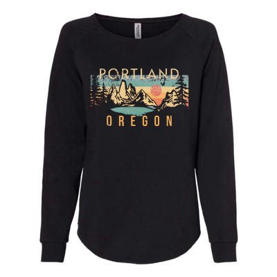 Portland Oregon Womens California Wash Sweatshirt