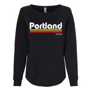 Portland Oregon Womens California Wash Sweatshirt