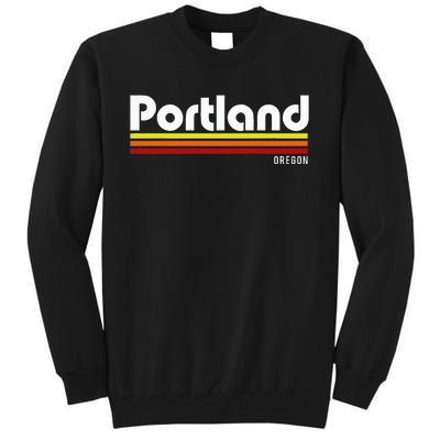 Portland Oregon Tall Sweatshirt