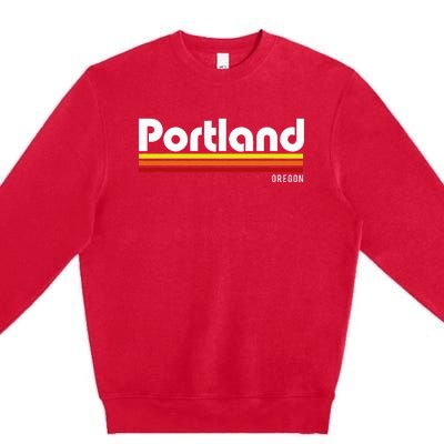 Portland Oregon Premium Crewneck Sweatshirt