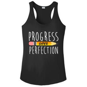 Progress Over Perfection Ladies PosiCharge Competitor Racerback Tank