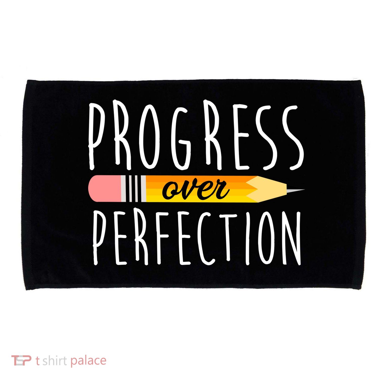 Progress Over Perfection Microfiber Hand Towel