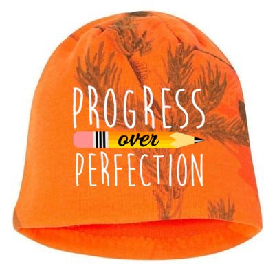 Progress Over Perfection Kati - Camo Knit Beanie