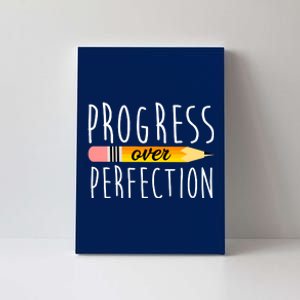 Progress Over Perfection Canvas