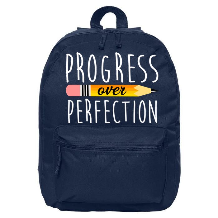Progress Over Perfection 16 in Basic Backpack