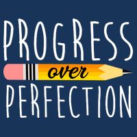 Progress Over Perfection 16 in Basic Backpack