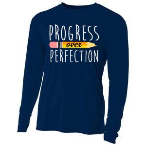 Progress Over Perfection Cooling Performance Long Sleeve Crew