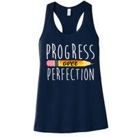 Progress Over Perfection Women's Racerback Tank