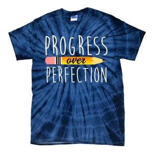 Progress Over Perfection Tie-Dye T-Shirt