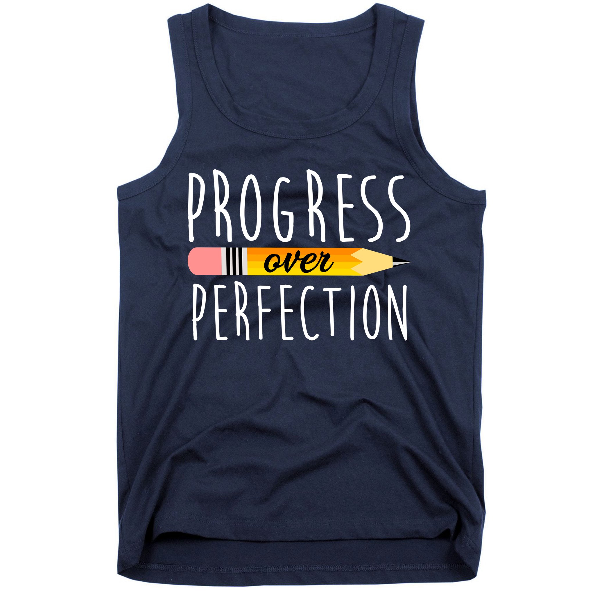 Progress Over Perfection Tank Top
