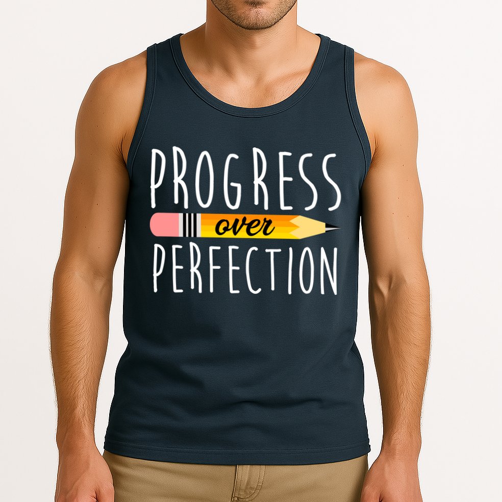 Progress Over Perfection Tank Top