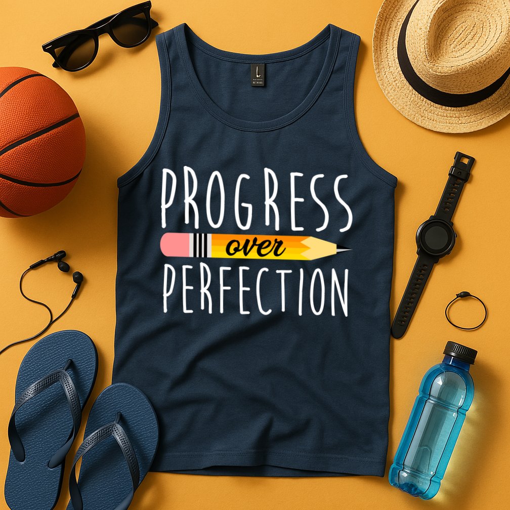 Progress Over Perfection Tank Top