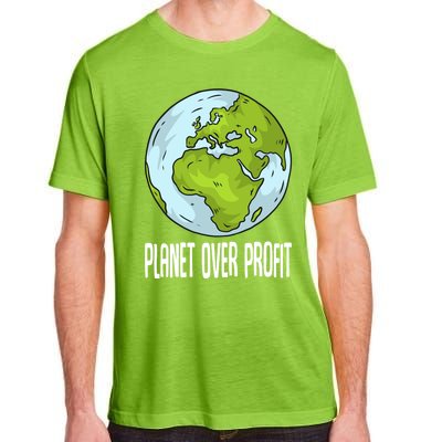 Planet Over Profit Recycle Save The Environt Earth Day Gift Adult ChromaSoft Performance T-Shirt