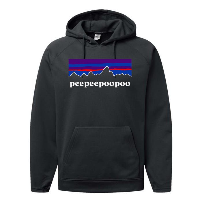 Peepee.Poopoo Outdoors Peepeepoopoo Performance Fleece Hoodie