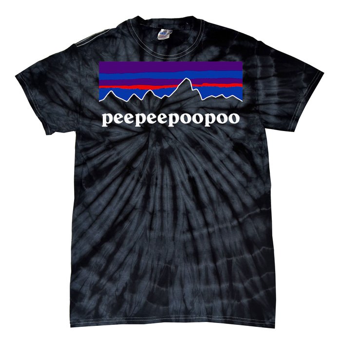 Peepee.Poopoo Outdoors Peepeepoopoo Tie-Dye T-Shirt