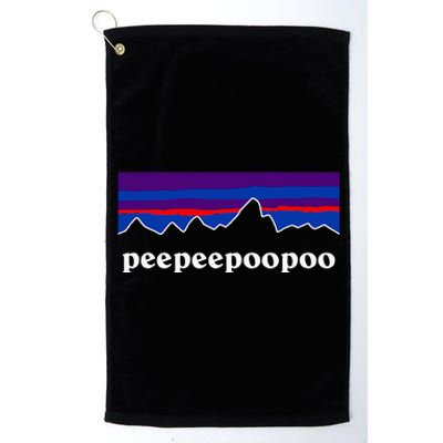 Peepee.Poopoo Outdoors Peepeepoopoo Platinum Collection Golf Towel