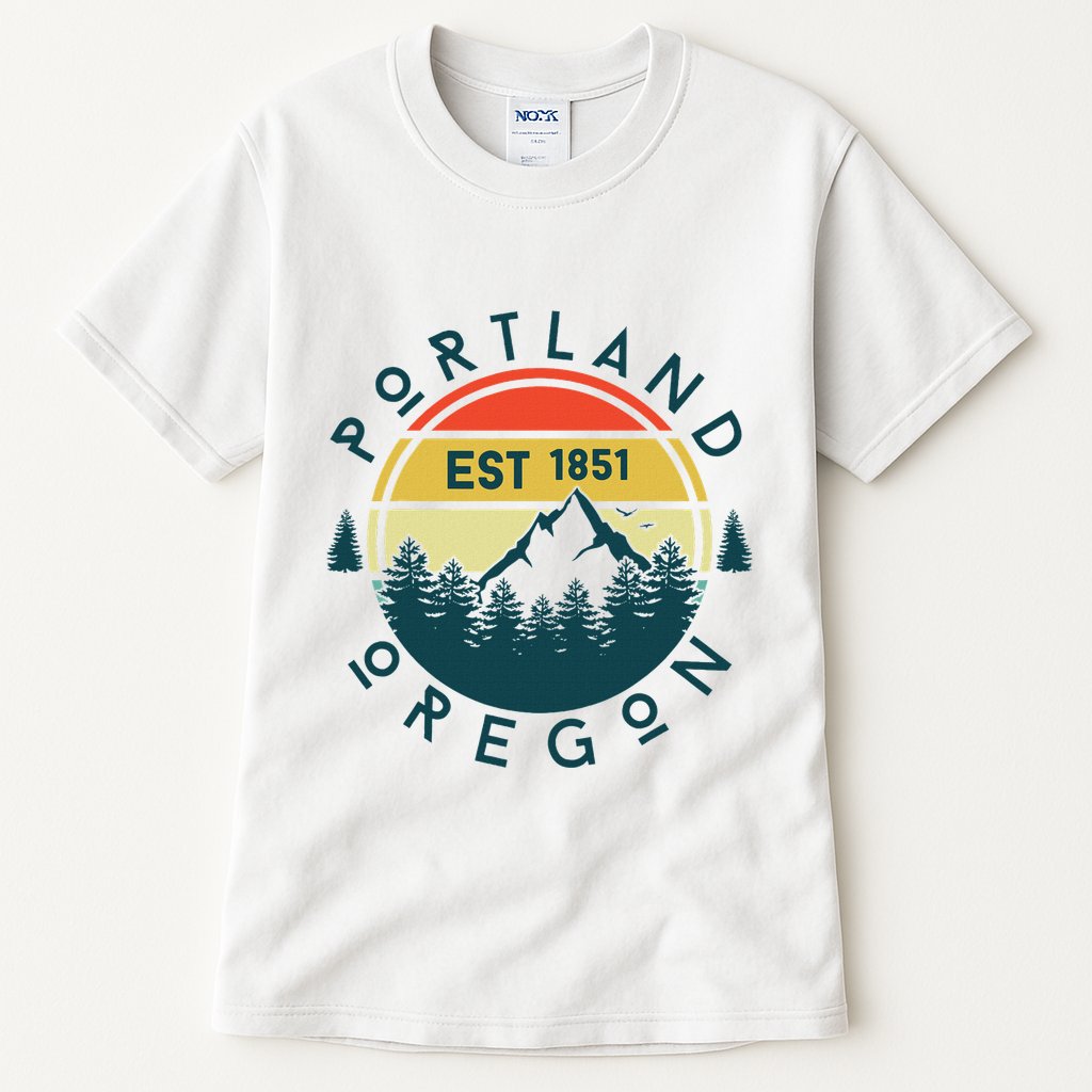 Portland Oregon Tall T-Shirt